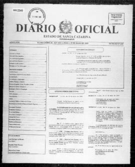 Diário Oficial do Estado de Santa Catarina. Ano 71. N° 17645 de 25/05/2005