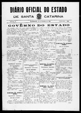 Diário Oficial do Estado de Santa Catarina. Ano 6. N° 1602 de 30/09/1939