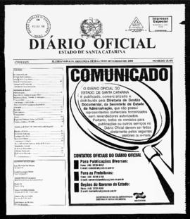 Diário Oficial do Estado de Santa Catarina. Ano 74. N° 18456 de 29/09/2008