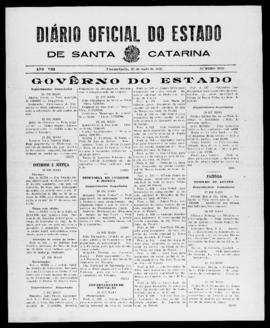 Diário Oficial do Estado de Santa Catarina. Ano 8. N° 2020 de 27/05/1941