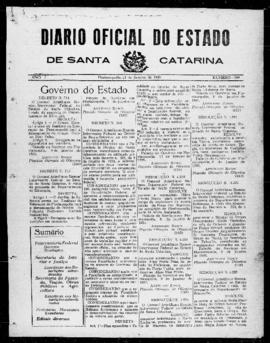 Diário Oficial do Estado de Santa Catarina. Ano 1. N° 249 de 11/01/1935
