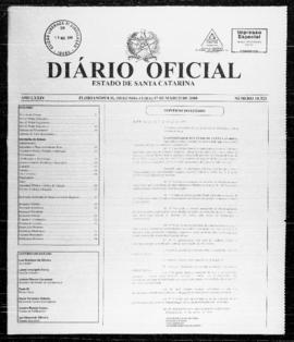 Diário Oficial do Estado de Santa Catarina. Ano 74. N° 18323 de 17/03/2008