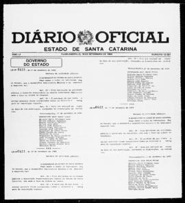 Diário Oficial do Estado de Santa Catarina. Ano 51. N° 12551 de 19/09/1984