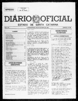 Diário Oficial do Estado de Santa Catarina. Ano 58. N° 14796 de 20/10/1993