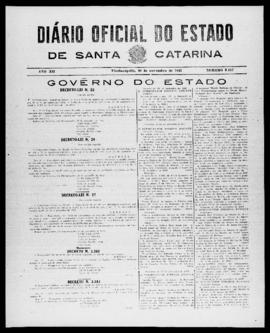 Diário Oficial do Estado de Santa Catarina. Ano 12. N° 3117 de 30/11/1945