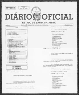 Diário Oficial do Estado de Santa Catarina. Ano 65. N° 15919 de 15/05/1998