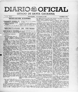 Diário Oficial do Estado de Santa Catarina. Ano 24. Nº 5908 de 01/08/1957