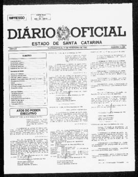 Diário Oficial do Estado de Santa Catarina. Ano 56. N° 14389 de 21/02/1992