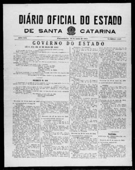 Diário Oficial do Estado de Santa Catarina. Ano 19. N° 4667 de 30/05/1952