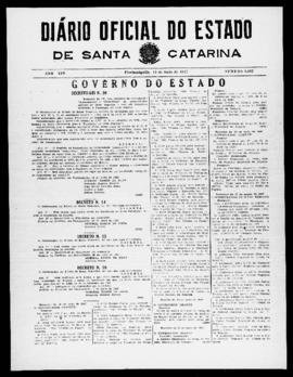 Diário Oficial do Estado de Santa Catarina. Ano 14. N° 3467 de 19/05/1947