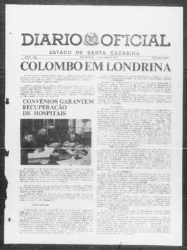 Diário Oficial do Estado de Santa Catarina. Ano 40. N° 10000 de 31/05/1974