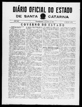 Diário Oficial do Estado de Santa Catarina. Ano 14. N° 3480 de 06/06/1947