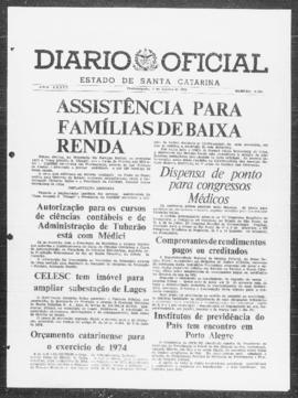 Diário Oficial do Estado de Santa Catarina. Ano 39. N° 9899 de 03/01/1974