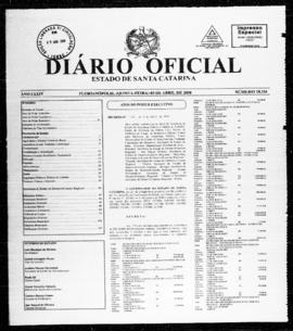 Diário Oficial do Estado de Santa Catarina. Ano 74. N° 18334 de 03/04/2008