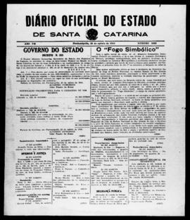 Diário Oficial do Estado de Santa Catarina. Ano 7. N° 1833 de 23/08/1940