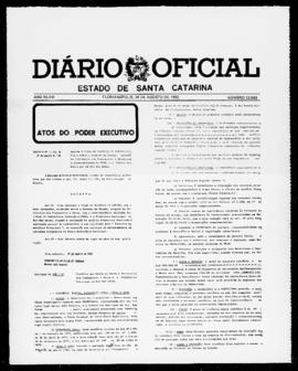 Diário Oficial do Estado de Santa Catarina. Ano 48. N° 12043 de 30/08/1982