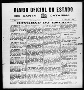 Diário Oficial do Estado de Santa Catarina. Ano 4. N° 900 de 14/04/1937