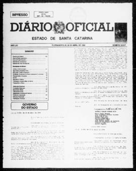Diário Oficial do Estado de Santa Catarina. Ano 61. N° 14917 de 20/04/1994