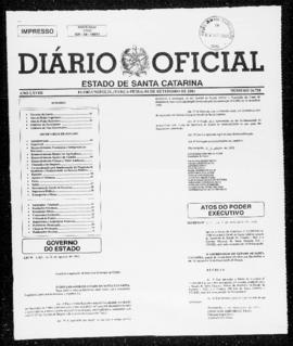 Diário Oficial do Estado de Santa Catarina. Ano 68. N° 16738 de 04/09/2001