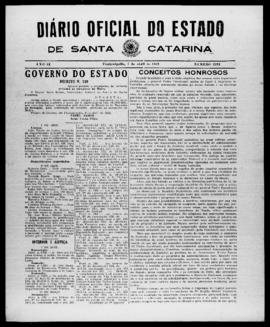 Diário Oficial do Estado de Santa Catarina. Ano 9. N° 2232 de 07/04/1942