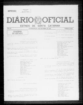 Diário Oficial do Estado de Santa Catarina. Ano 53. N° 13038 de 10/09/1986