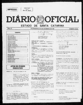 Diário Oficial do Estado de Santa Catarina. Ano 56. N° 14334 de 04/12/1991