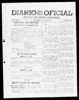 Diário Oficial do Estado de Santa Catarina. Ano 22. N° 5389 de 14/06/1955