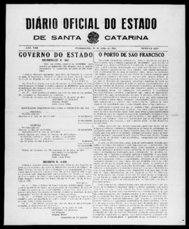 Diário Oficial do Estado de Santa Catarina. Ano 8. N° 2061 de 24/07/1941