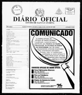 Diário Oficial do Estado de Santa Catarina. Ano 74. N° 18536 de 28/01/2009