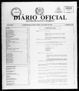 Diário Oficial do Estado de Santa Catarina. Ano 74. N° 18340 de 11/04/2008