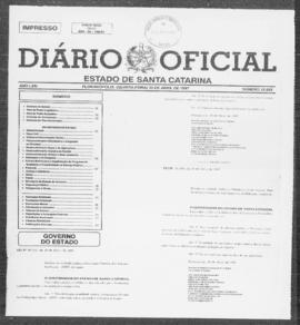 Diário Oficial do Estado de Santa Catarina. Ano 64. N° 15665 de 30/04/1997