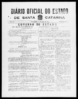 Diário Oficial do Estado de Santa Catarina. Ano 20. N° 4968 de 27/08/1953