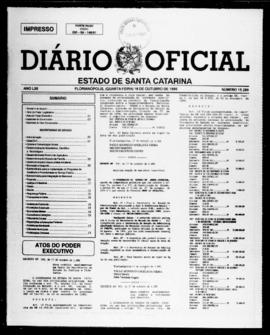Diário Oficial do Estado de Santa Catarina. Ano 62. N° 15289 de 18/10/1995