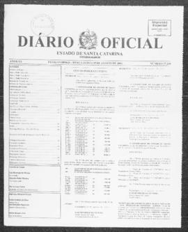 Diário Oficial do Estado de Santa Catarina. Ano 70. N° 17219 de 19/08/2003