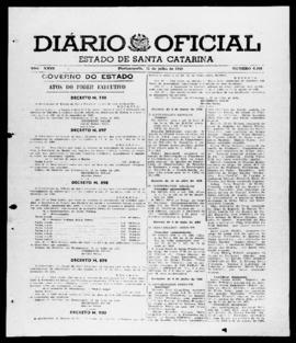 Diário Oficial do Estado de Santa Catarina. Ano 26. N° 6364 de 21/07/1959