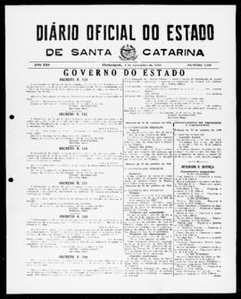 Diário Oficial do Estado de Santa Catarina. Ano 21. N° 5248 de 03/11/1954