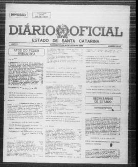 Diário Oficial do Estado de Santa Catarina. Ano 55. N° 13737 de 06/07/1989. Parte 1