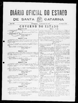Diário Oficial do Estado de Santa Catarina. Ano 20. N° 5056 de 13/01/1954