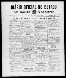 Diário Oficial do Estado de Santa Catarina. Ano 11. N° 2911 de 29/01/1945