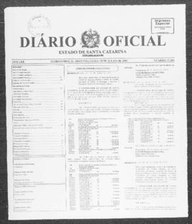Diário Oficial do Estado de Santa Catarina. Ano 70. N° 17203 de 28/07/2003