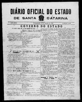 Diário Oficial do Estado de Santa Catarina. Ano 18. N° 4485 de 23/08/1951