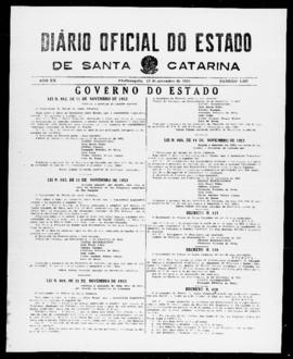 Diário Oficial do Estado de Santa Catarina. Ano 20. N° 5022 de 16/11/1953