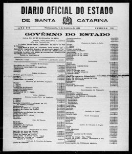 Diário Oficial do Estado de Santa Catarina. Ano 3. N° 753 de 05/10/1936