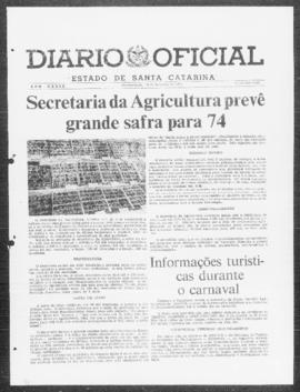 Diário Oficial do Estado de Santa Catarina. Ano 39. N° 9931 de 18/02/1974