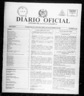 Diário Oficial do Estado de Santa Catarina. Ano 73. N° 18241 de 05/11/2007
