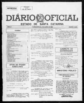 Diário Oficial do Estado de Santa Catarina. Ano 55. N° 13931 de 24/04/1990