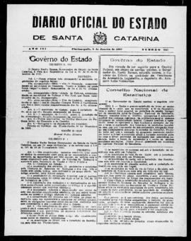 Diário Oficial do Estado de Santa Catarina. Ano 3. N° 827 de 08/01/1937
