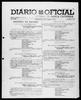 Diário Oficial do Estado de Santa Catarina. Ano 31. N° 7722 de 29/12/1964