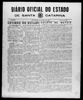 Diário Oficial do Estado de Santa Catarina. Ano 9. N° 2309 de 29/07/1942