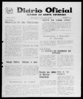 Diário Oficial do Estado de Santa Catarina. Ano 29. N° 7189 de 10/12/1962